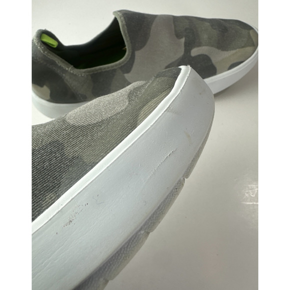 Oofos Women's Oomg Eezee Green Camo Recovery Slip On Comfort Shoes Low Size 9 - Picture 9 of 13